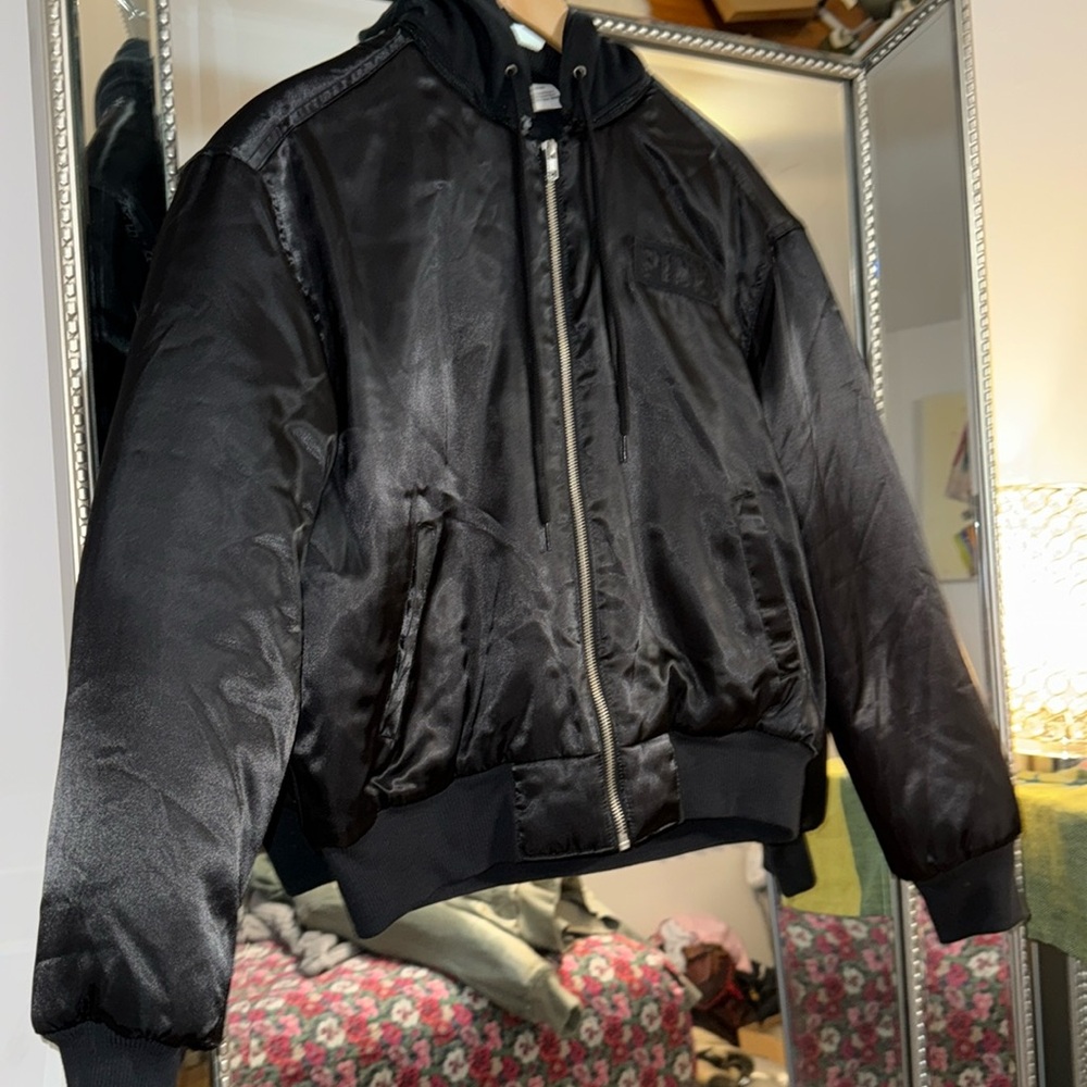 EUC PINK Victoria Secret Bomber Jacket